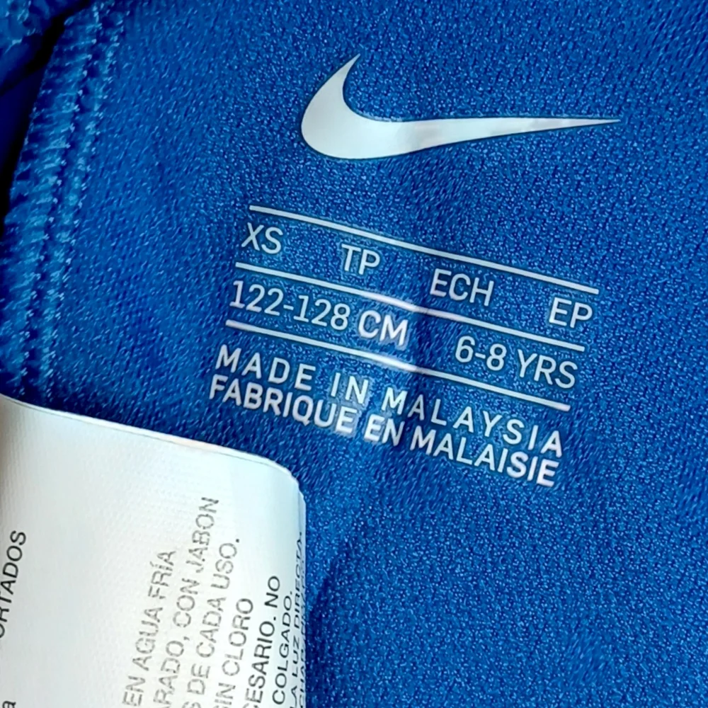 NIKE Vibrant Royal Blue One Piece Racerback Swimsuit X-Small NWT (6-8 yrs)
